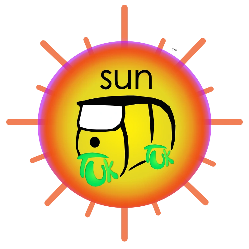 Best Sun TukTuk Logo Mark